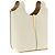 Tod's Borsa Tote in pelle di vitello bianca - vista 3