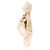 Sciarpa di seta Brunello Cucinelli Bloom Print Beige