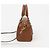 Céline Picca Boston Quille Triomphe in pelle di vitello liscia Tan - vista 4