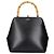 Jil Sander Bolsa de mão em couro preto