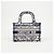 Dior Mini Book Tote Tasche Braun Jacquard - Ansicht 2