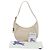 Burberry Borsa a tracolla piccola Chess in pelle Bianca