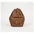 Autre Marque SAINT LAURENT Mini Borsa a Secchiello in Agnello Marrone - vista 2