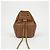 Autre Marque SAINT LAURENT Mini Borsa a Secchiello in Agnello Marrone - vista 6