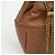 Autre Marque SAINT LAURENT Mini Borsa a Secchiello in Agnello Marrone - vista 7