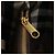 Burberry mala Medium em couro Burman Check - vista 7