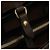 Burberry mala Medium em couro Burman Check - vista 8