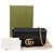 Gucci Borsa a tracolla GG Marmont Super Mini Matelassé nera da donna