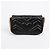 Gucci Borsa a tracolla GG Marmont Super Mini Matelassé nera da donna - vista 4