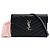 Autre Marque Borsa crossbody Monogram Envelope con catena argentata