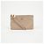 Clutch Miu Miu Logo Strap in pelle marrone - vista 2