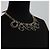 Chanel Collana a Catena Dorata con Logo CC da Donna - vista 3