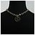 Chanel Collana a Catena Dorata con Logo CC da Donna - vista 4