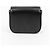 Céline Mini Claud in vitello lucido nero - vista 5