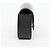 Céline Mini Claud in vitello lucido nero - vista 6