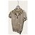 Hermès Beige Candy Ribless Jacquard-Strickpullover mit kurzen Ärmeln - Ansicht 2
