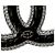 Spilla Chanel in tweed con logo CC - vista 4