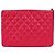 Chanel Clutch traforata rosa - vista 3