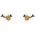 Orecchini Tiffany & Co T Smile in oro 18K - vista 3