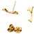 Orecchini Tiffany & Co T Smile in oro 18K - vista 4
