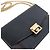 Givenchy Bolsa de ombro com aba preta - vista 8