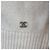 Chanel Kaschmir Crop Knit Strick Weiß - Ansicht 3