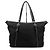 Tote Prada Borsa shopper in nylon e vitello morbido con logo argento - vista 11