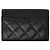 Chanel Tarjetero Classic Black Gold - vista 3