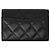 Chanel Tarjetero Classic Black Gold - vista 9