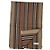 Burberry Sciarpa in Lana Icon Stripe Marrone - vista 8