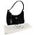 Prada Nylon-Hobo-Bag mit Saffiano-Besatz
