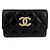 Chanel Kartenetui mit Klappe aus Caviar-Leder - Ansicht 3