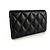 Chanel Kartenetui mit Klappe aus Caviar-Leder - Ansicht 5