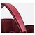 Burberry Borsa a secchiello a tracolla in tela House Check Medium Burgundy - vista 17