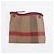 Burberry Borsa a secchiello a tracolla in tela House Check Medium Burgundy - vista 20