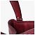 Burberry Borsa a secchiello a tracolla in tela House Check Medium Burgundy - vista 7