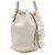 Prada Borsa a Secchiello a Spalla e Tracolla in Vitello Daino Bianco - vista 3