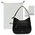 Burberry Borsa a Tracolla Hobo in Pelle Grana Nero - vista 17