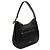 Burberry Borsa a Tracolla Hobo in Pelle Grana Nero - vista 7