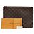 Louis Vuitton Etui Boyaj GM Monogram Clutch Fuchsia