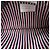 Thom Browne Clutch Stripe Black Medium - vista 10