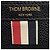 Thom Browne Clutch Stripe Black Medium - vista 5