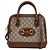 Gucci Bolso Mini Top Handle Horsebit Marrón