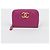 Chanel Portacarte con zip Logo - vista 2