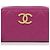 Chanel Portacarte con zip Logo - vista 3