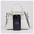 Maison Martin Margiela Micro Leder Tote Bag Weiß - Ansicht 16