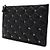 Valentino Clutch Pouch in pelle trapuntata Candy Stud Nero - vista 3