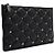Valentino Clutch Pouch in pelle trapuntata Candy Stud Nero - vista 4