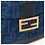 Fendi Denim Rucksack AWDV Blau - Ansicht 9