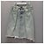 Miu Miu Denimrock mit Logo-Patch - Ansicht 6